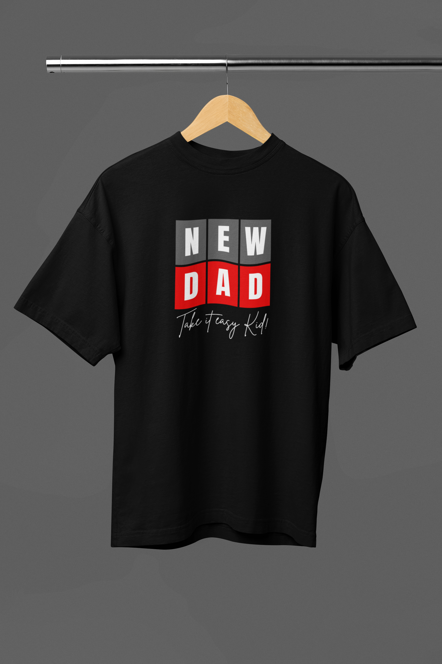 New Dad Oversized Classic T-Shirt