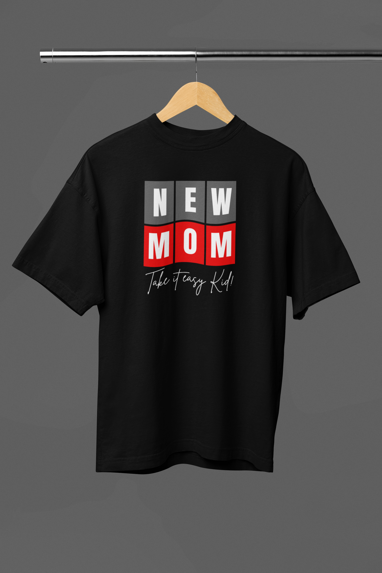 New Mom Oversized Classic T-Shirt