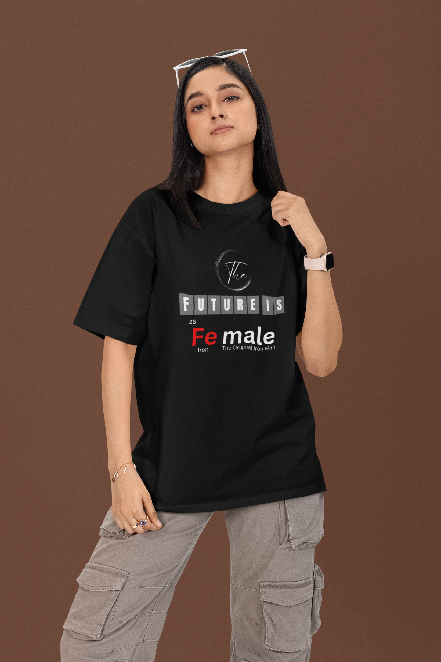 The Future is Female Oversized Classic T-Shirt