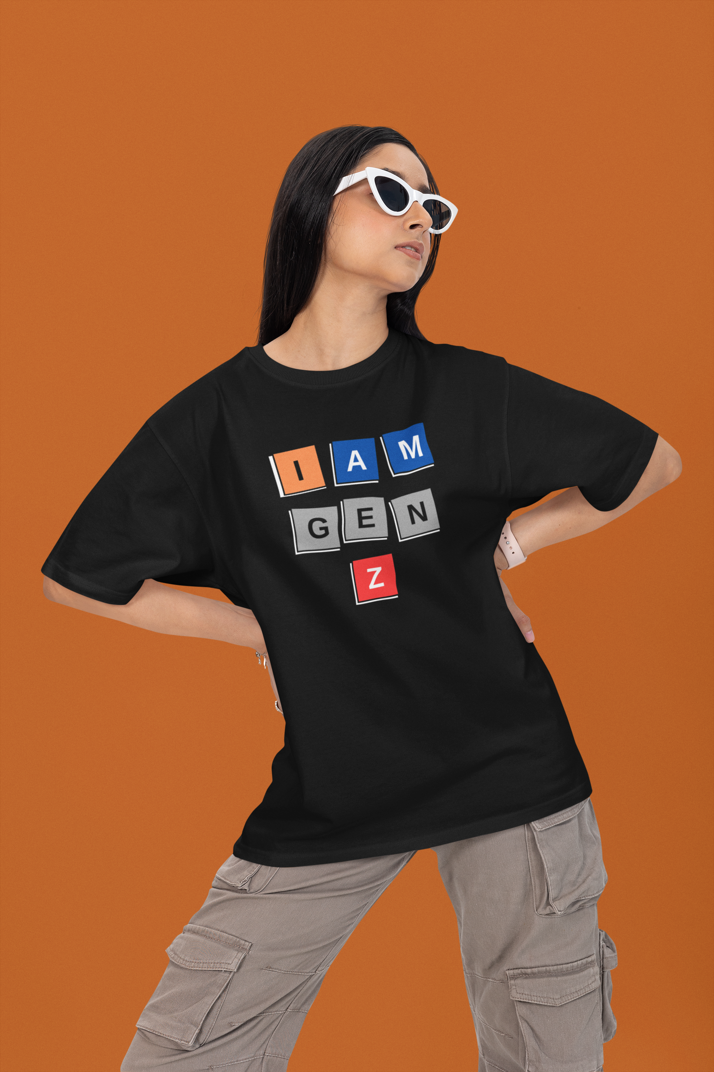 I am GenZ Unisex Oversized Classic T-Shirt