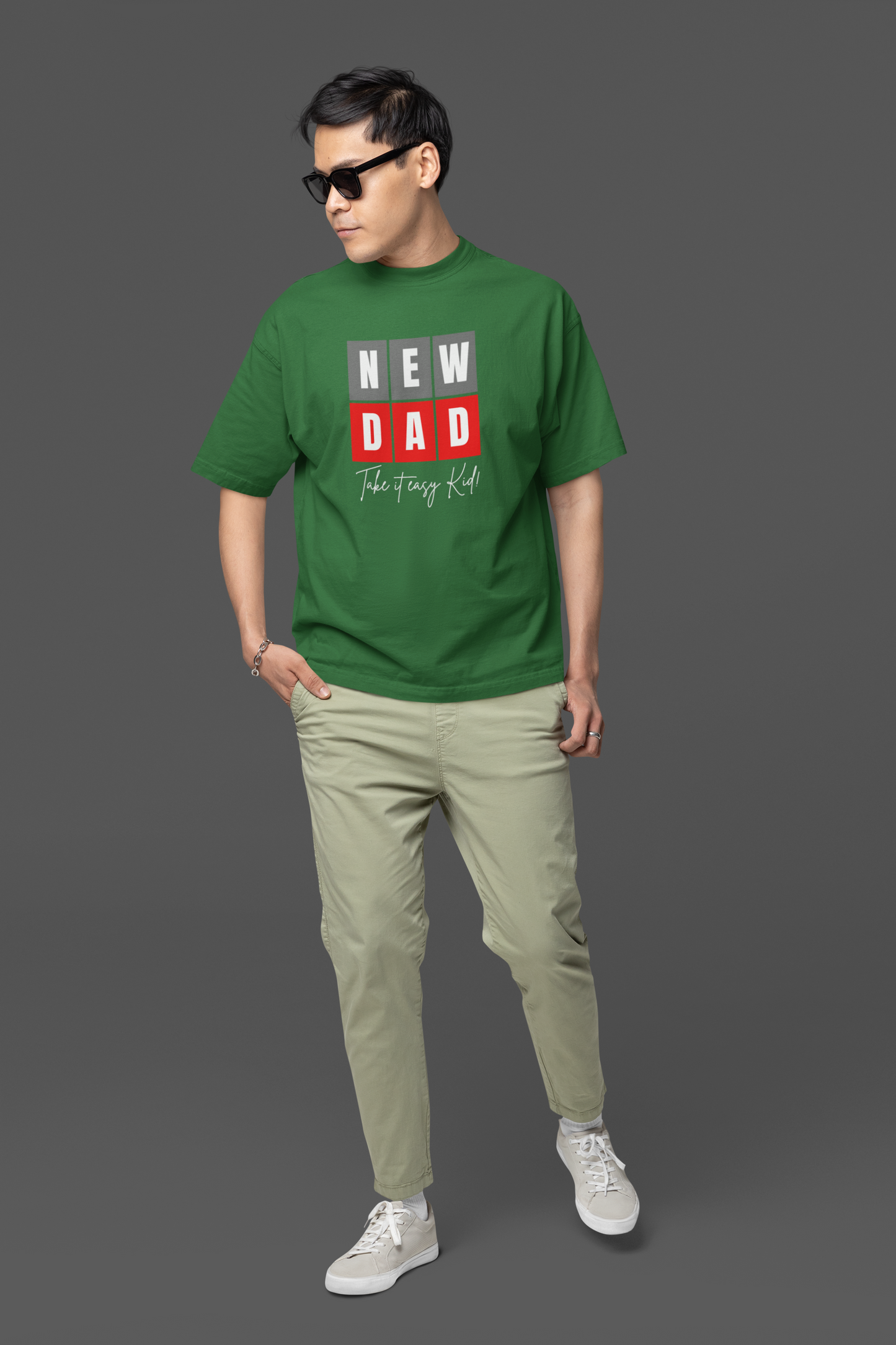 New Dad Oversized Classic T-Shirt