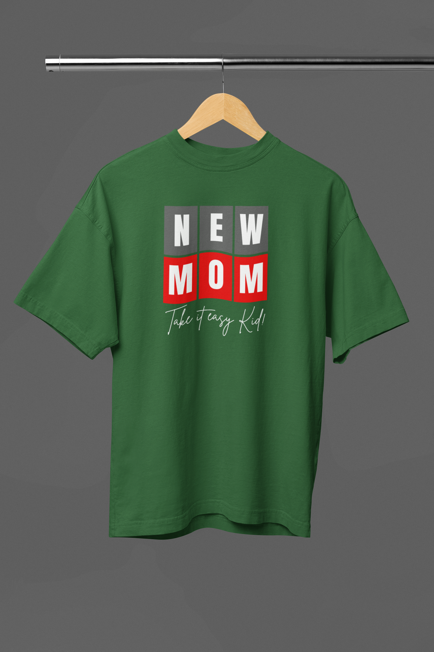 New Mom Oversized Classic T-Shirt