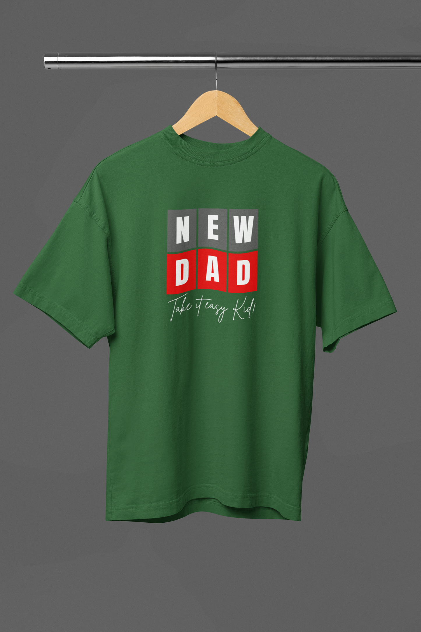 New Dad Oversized Classic T-Shirt