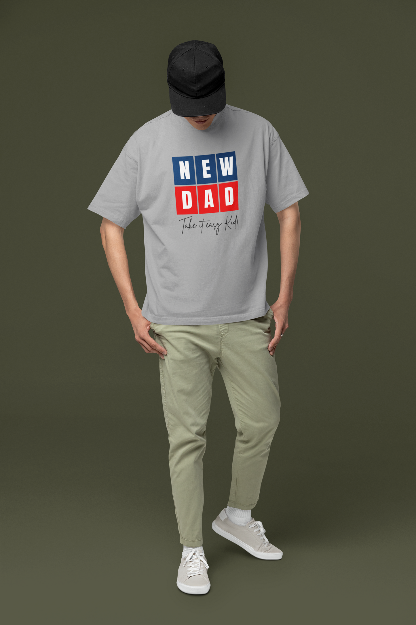 New Dad Oversized Classic T-Shirt