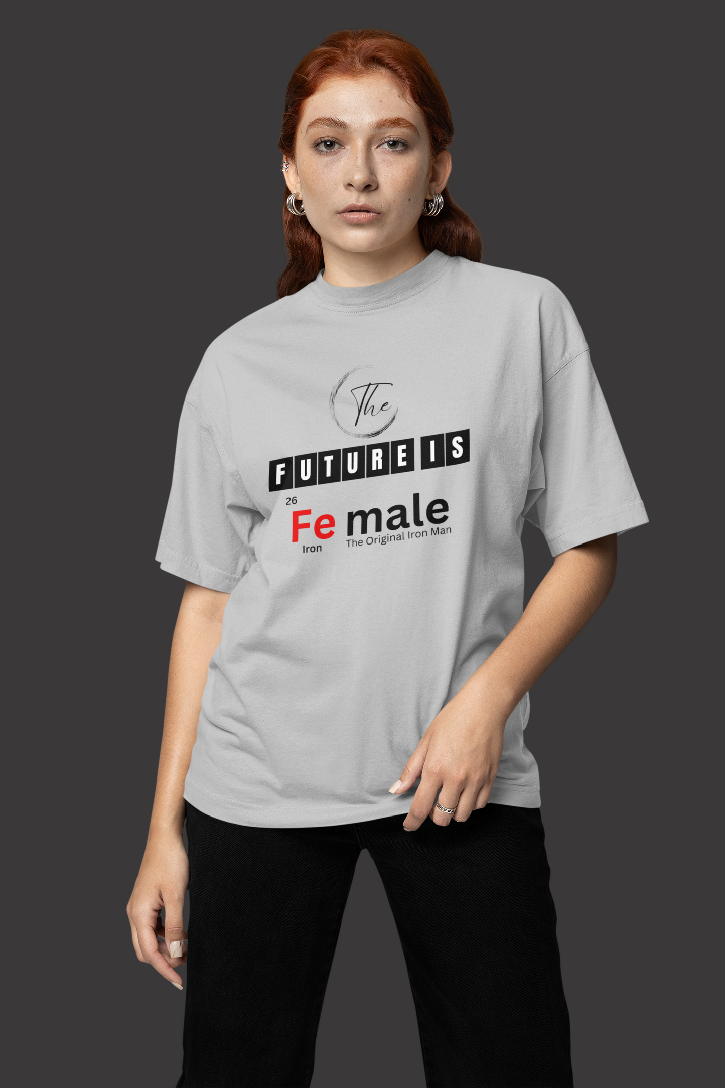 The Future is Female Oversized Classic T-Shirt