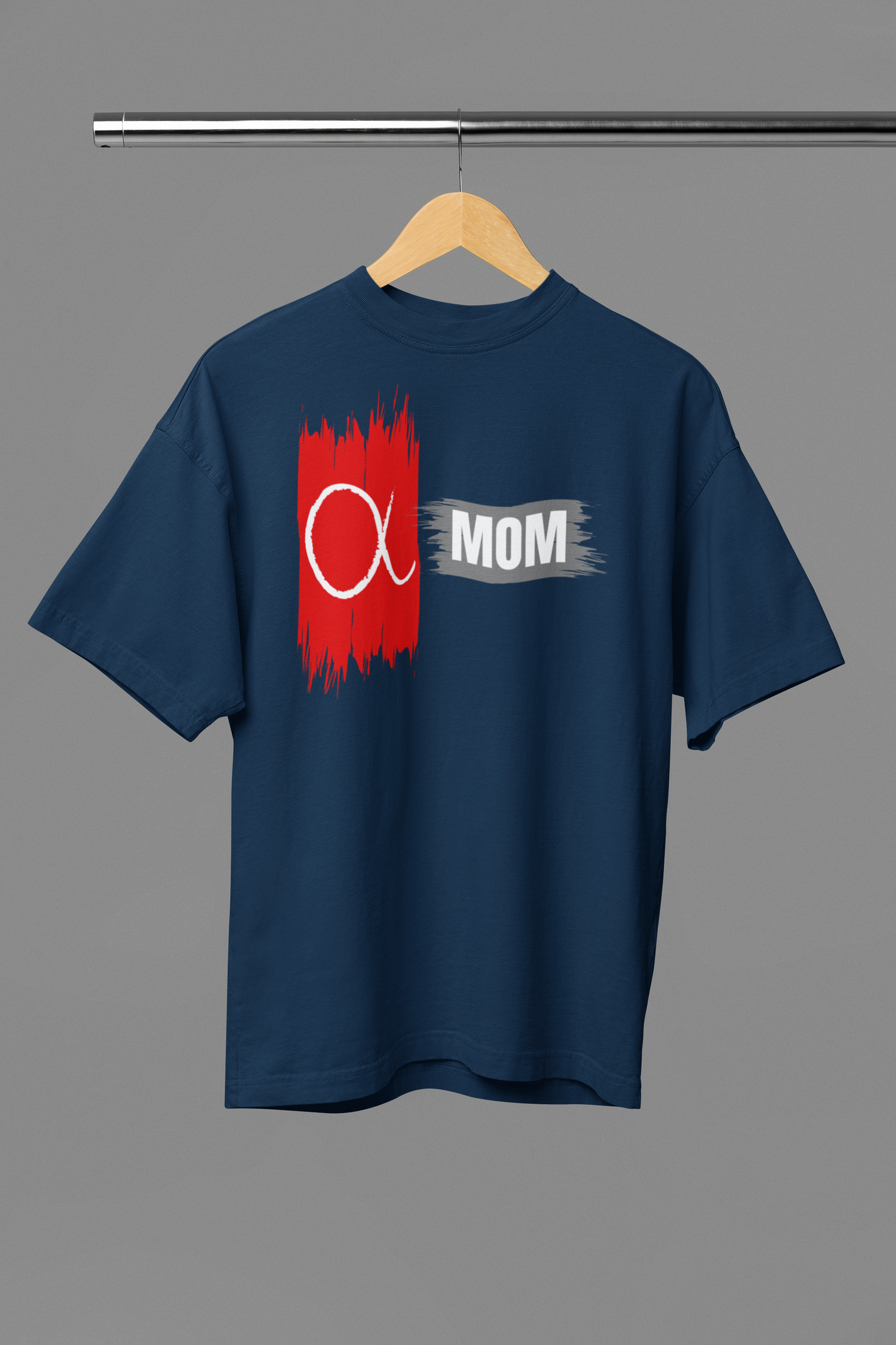 Alpha Mom Oversized Classic T-Shirt