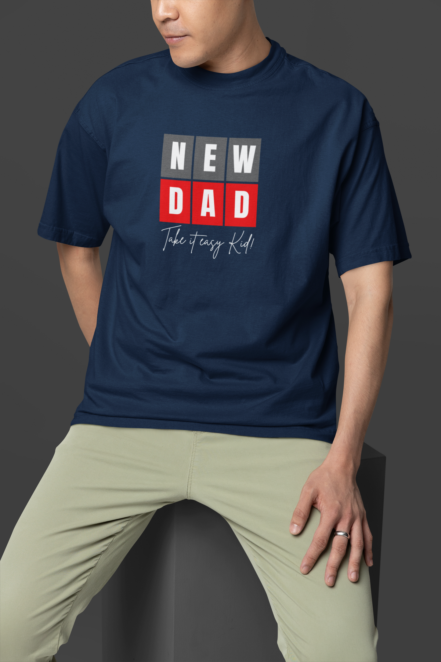 New Dad Oversized Classic T-Shirt