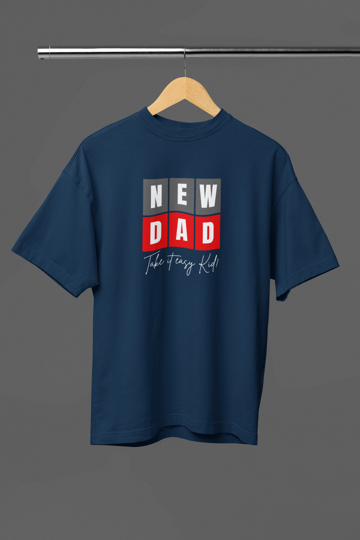 New Dad Oversized Classic T-Shirt