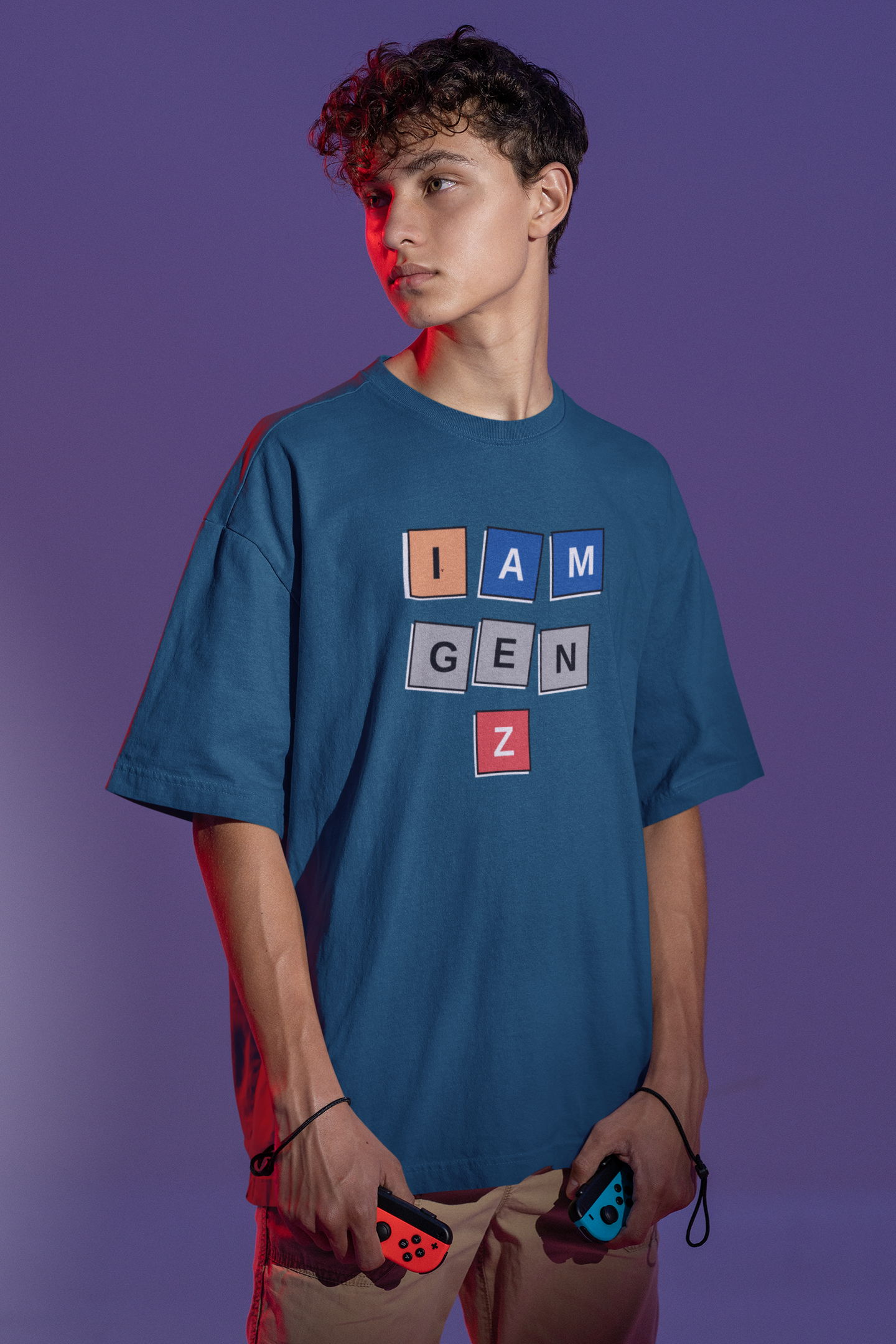 I am GenZ Unisex Oversized Classic T-Shirt