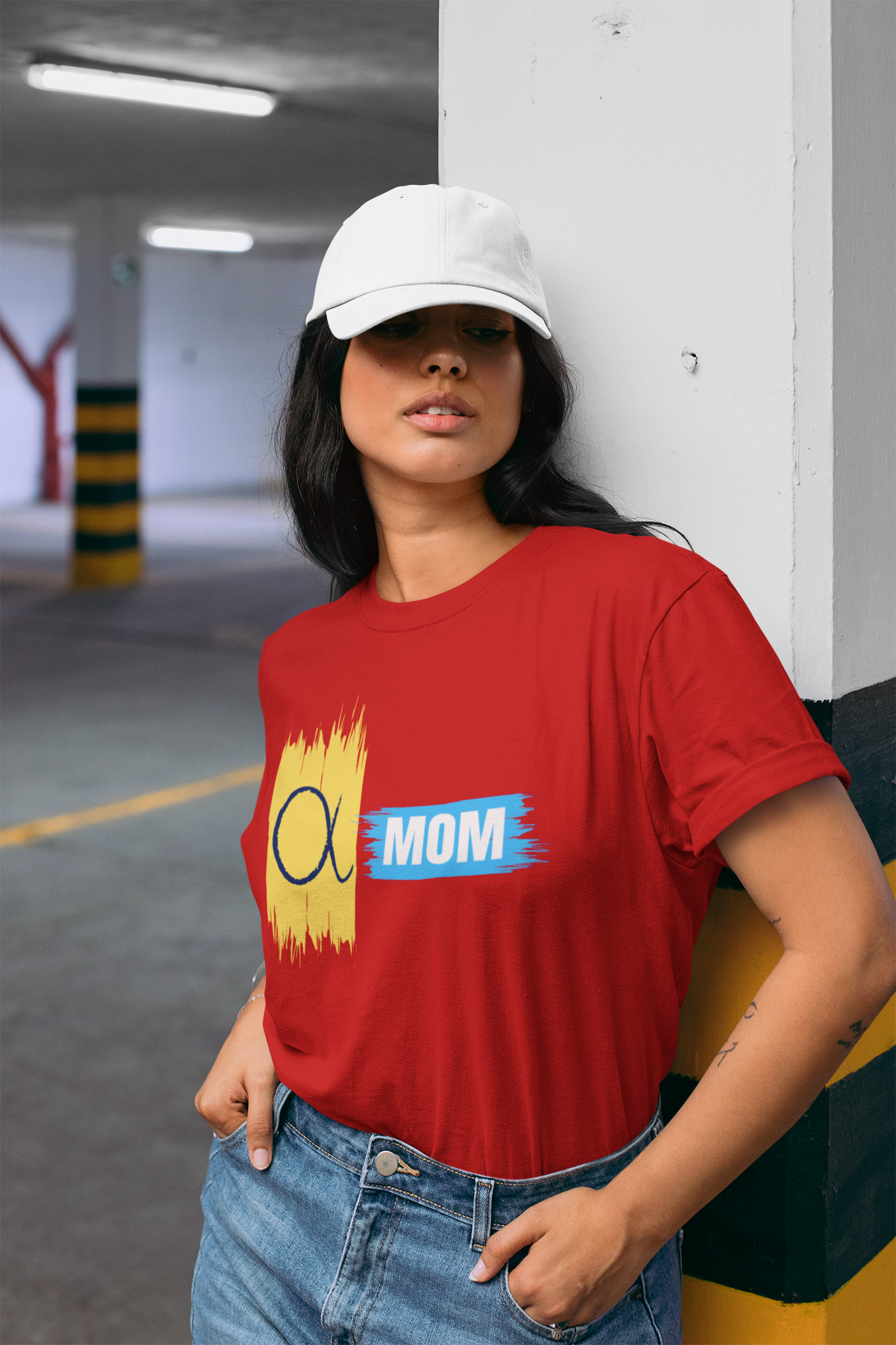 Alpha mom Oversized Classic T-Shirt