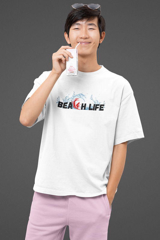 Beach Life Unisex Oversized Classic T-Shirt