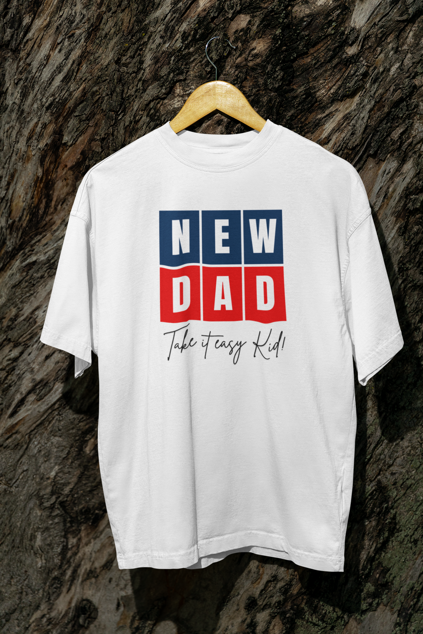 New Dad Oversized Classic T-Shirt