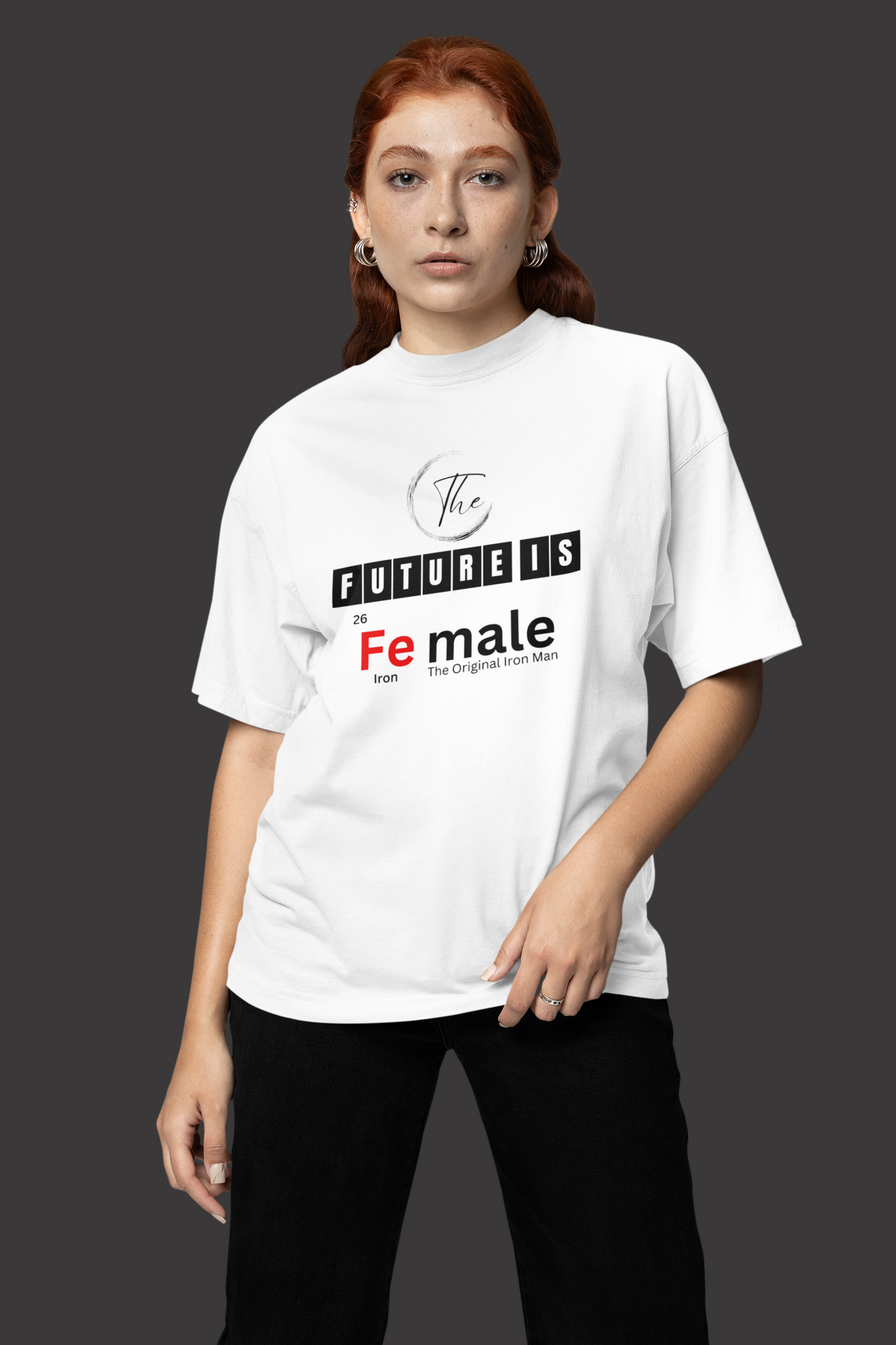 The Future is Female Oversized Classic T-Shirt