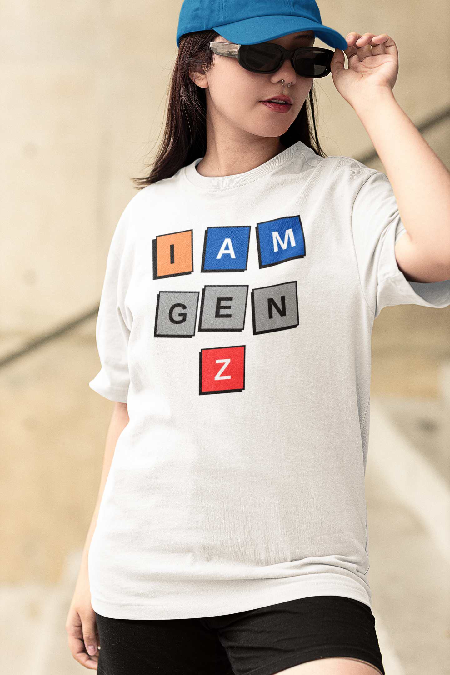 I am GenZ Unisex Oversized Classic T-Shirt