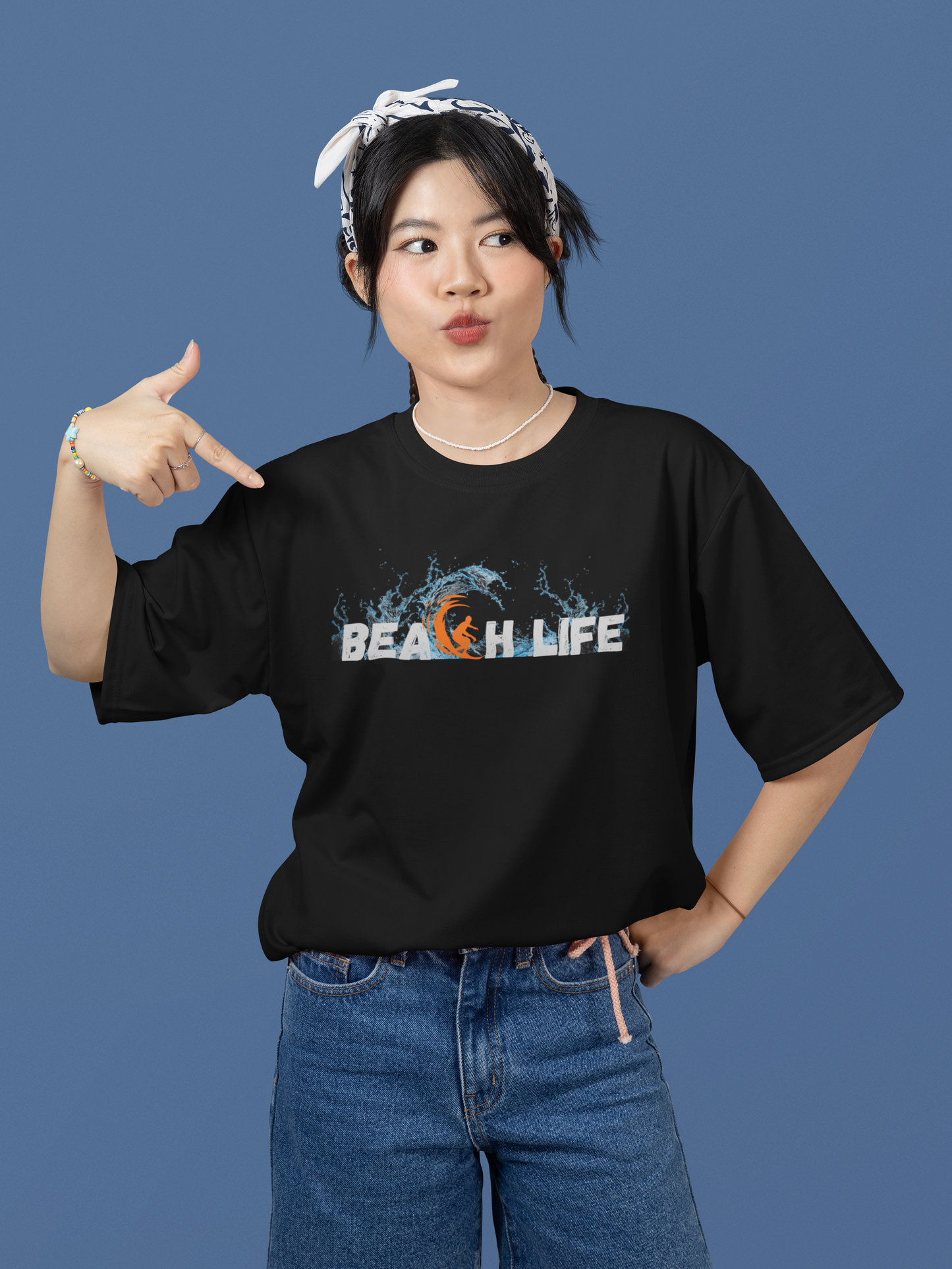 Beach Life Oversized Classic T-Shirt